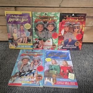 The Adventures Of Mary-Kate & Ashley Olsen Paperback Books Lot Of 5